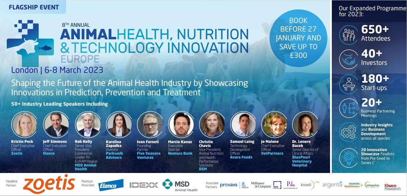 Animal Health, Nutrition and Technology Innovation Europe 2023