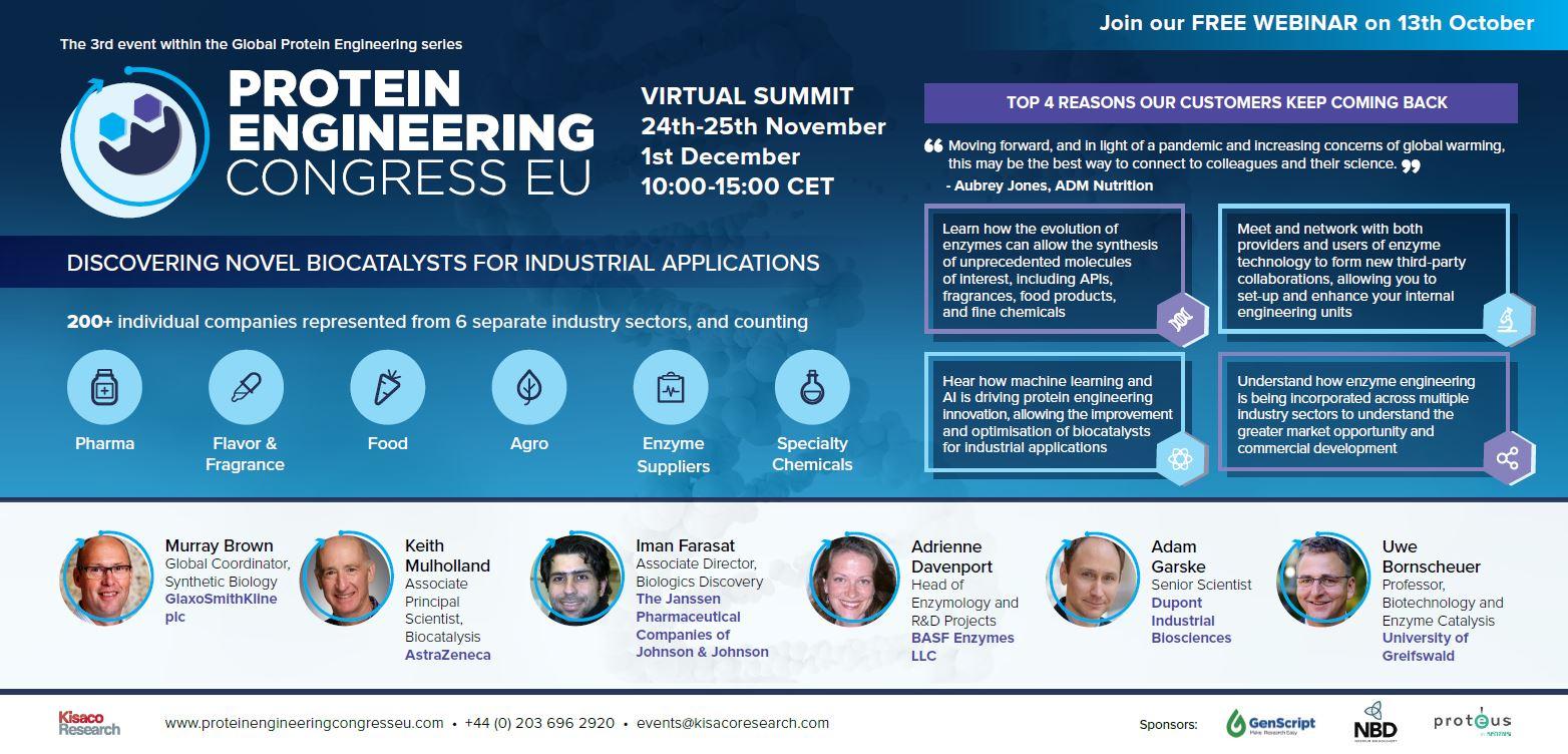 Protein Engineering Congress EU 2020