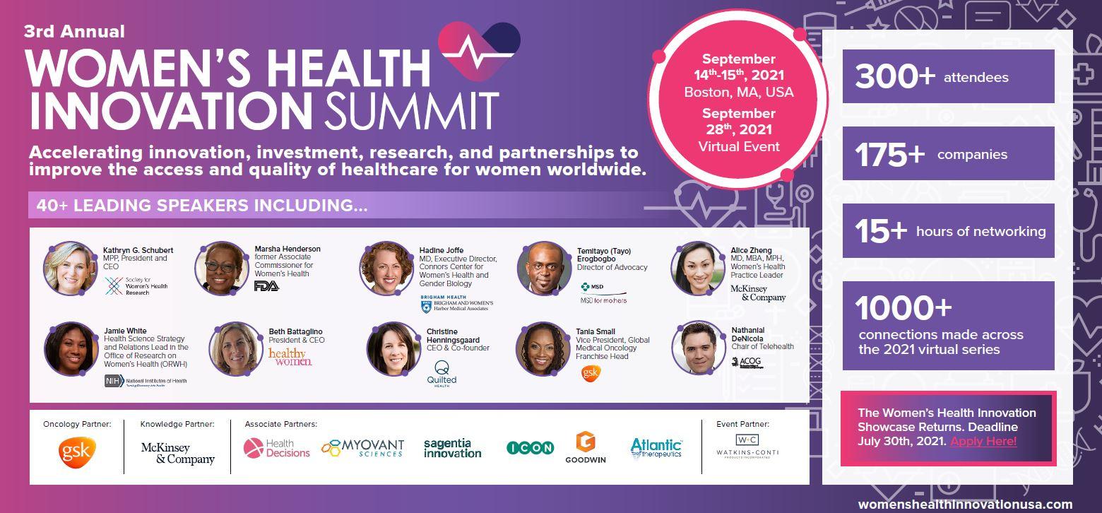 Women's Health Innovation Summit 2021 Kisaco Research